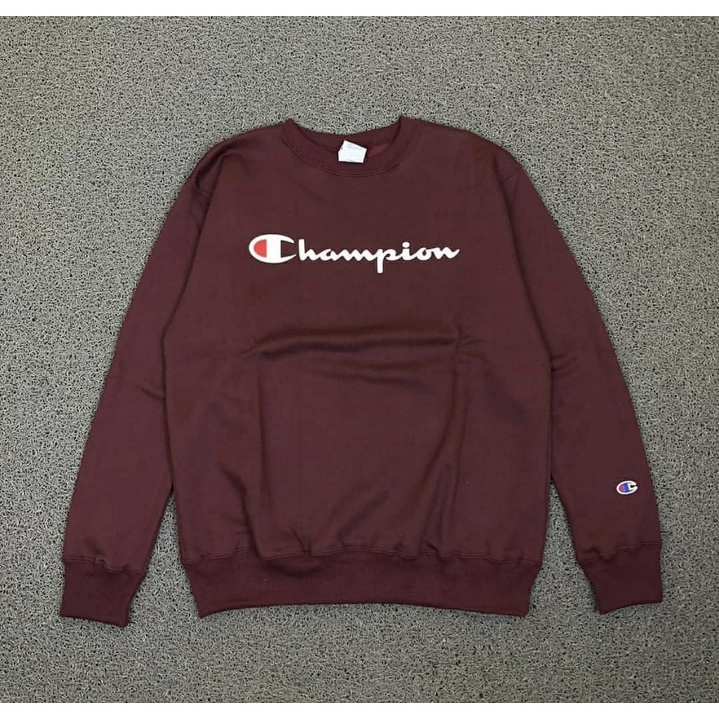 SWEATER CREWNECK CHAMPION ORIGINAL CMT SCRIPT JAPAN MARKET