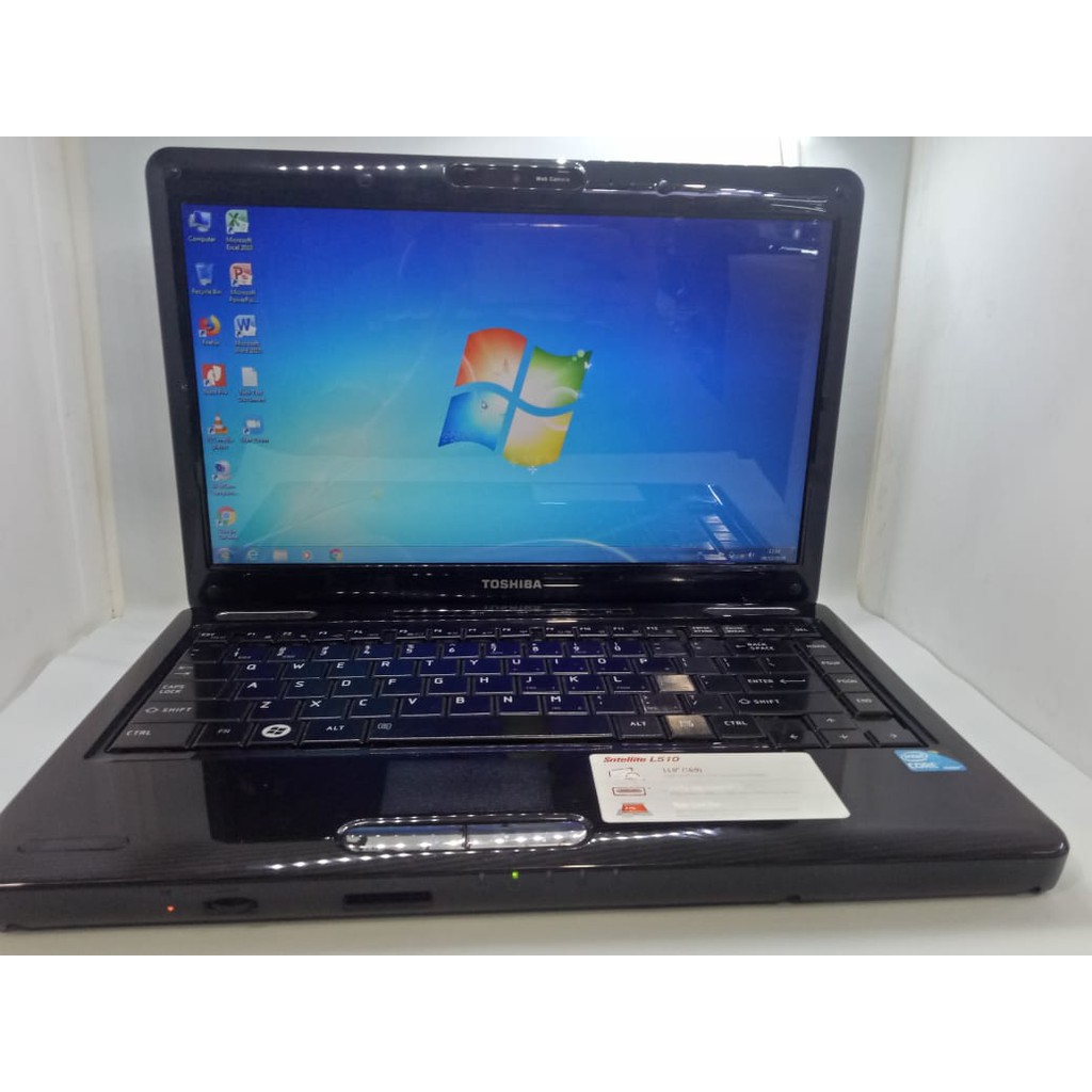 LAPTOP SECOND TOSHIBA L510 CORE I3 BAGUS SEKOLAH KANTOR