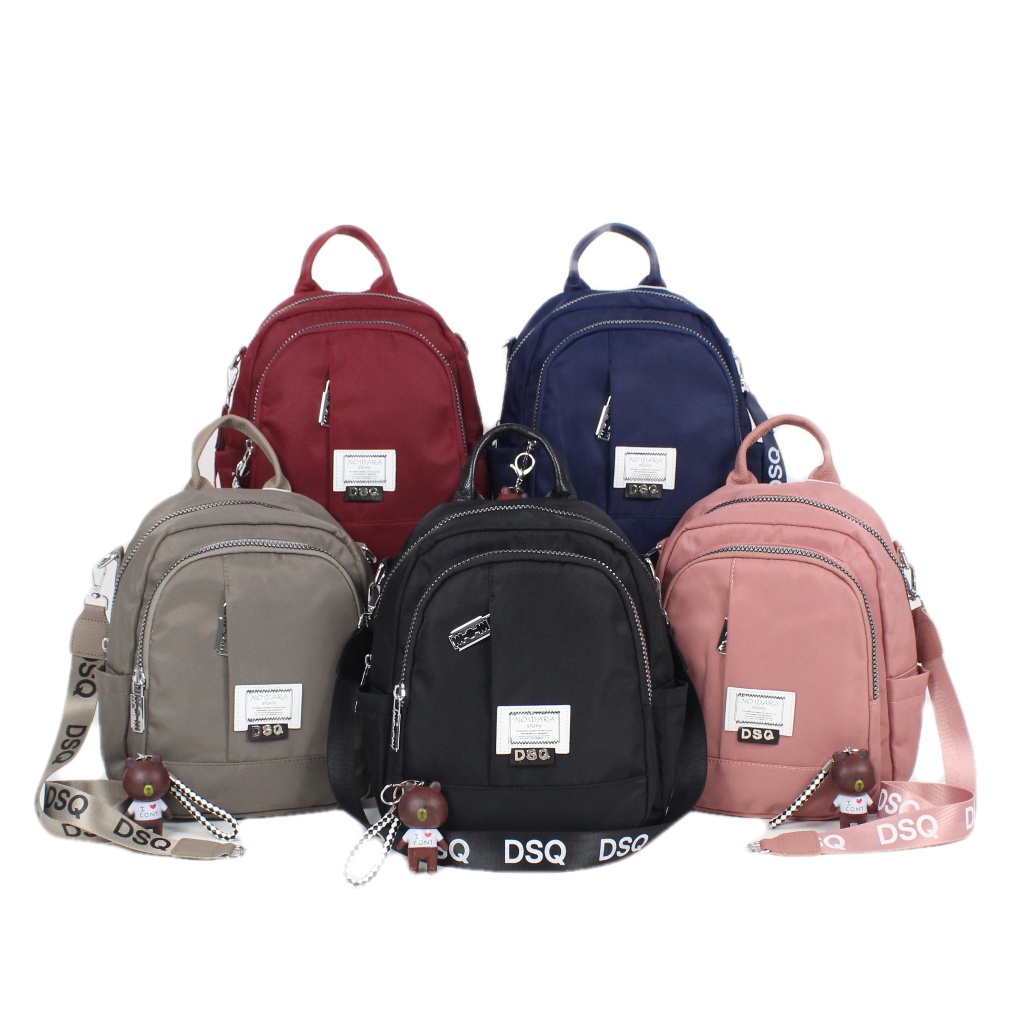 TAS RANSEL WANITA TAS DSQ RANSEL BAHAN PARASUT 00113