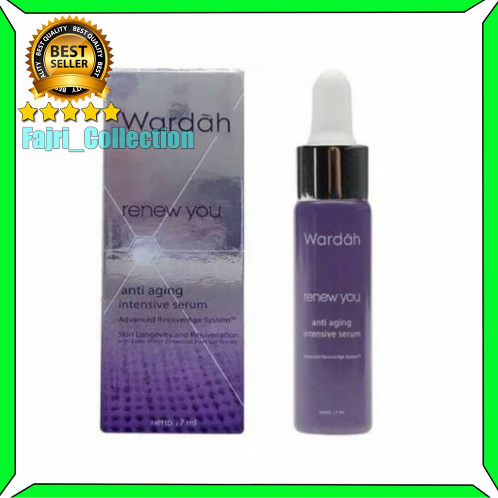 WARDAH RENEW YOU ANTI AGING INTENSIVE SERUM ORIGINAL MURAH SERUM AGING ANTI AGING SERUM WARDAH