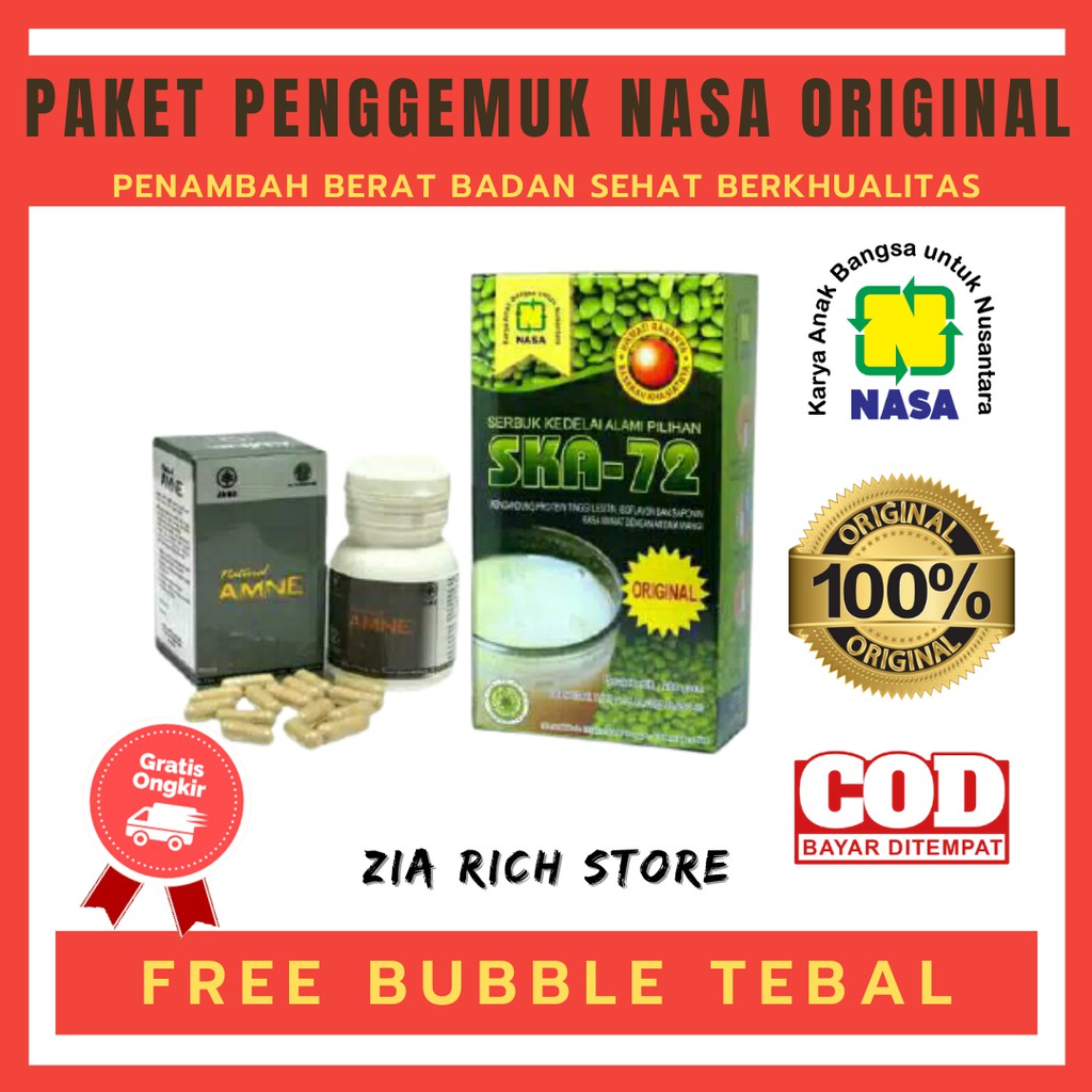 

SUSU PENGGEMUK BADAN NASA PENGGEMUK BADAN PERMANEN HERBAL AMNE NASA ORIGINAL SKA72 NASA