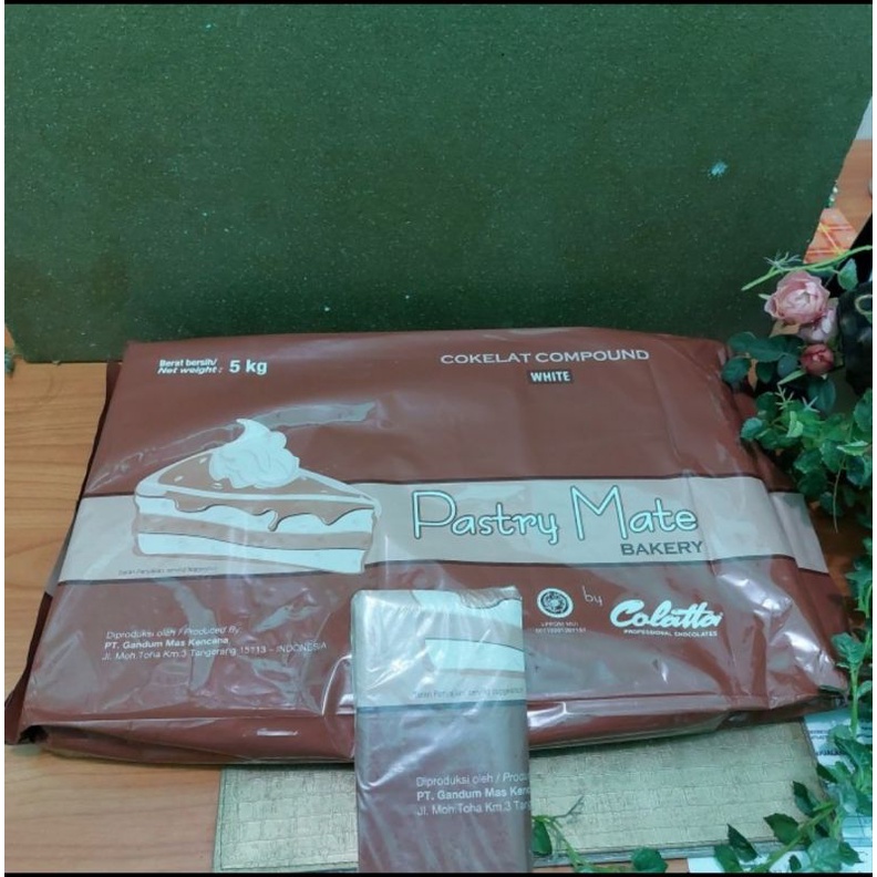 

Colatta Pastry mate white compound 500gr repack