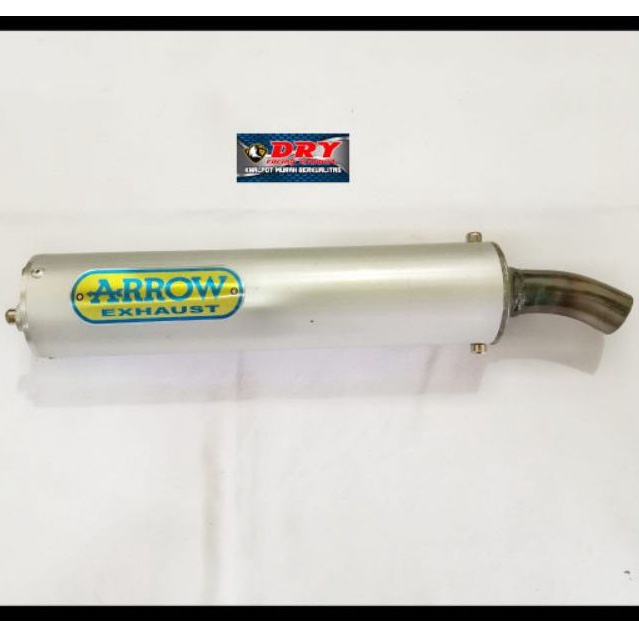 SILENCER KNALPOT NINJA R RR SS SATRIA 2 TAK FIZ R VESPA ARROW ALUMINIUM