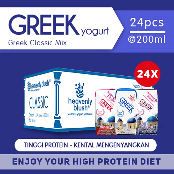 

Heavenly Blush Greek [24X200Ml]