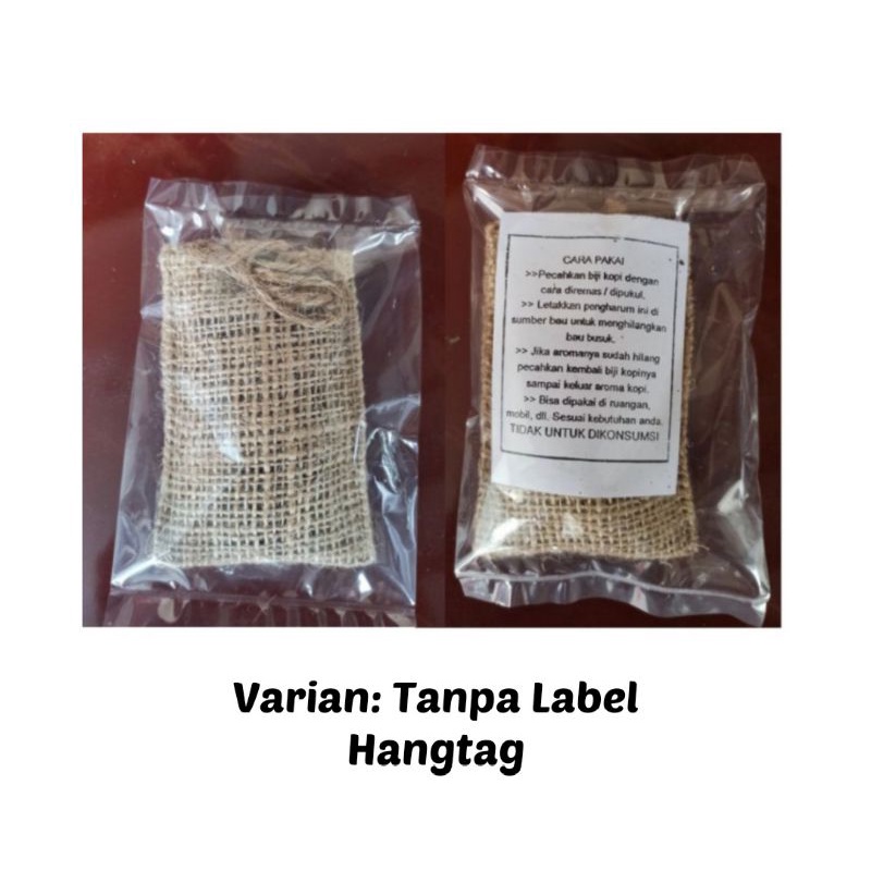 (5 AROMA) PARFUM KOPI BALI Uk6x9Cm &quot;TANPA LOGO&quot;