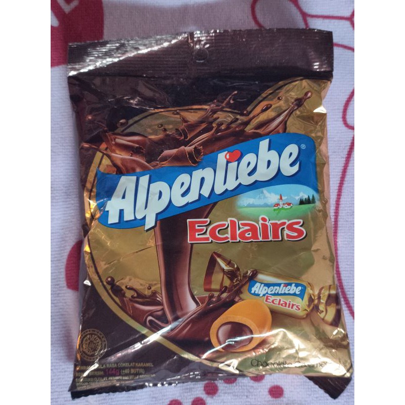 

Permen Karamel Alpenliebe Eclair Coklat Isi 40 pcs 144 gram