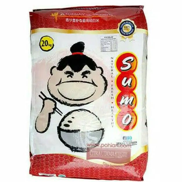 

BERAS SUMO SUPER PREMIUM 20KG 20 KG KEMASAN MERAH - BEBAS ONGKIR