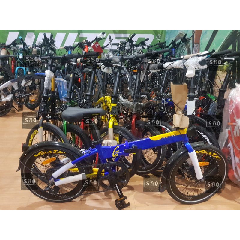Sepeda Lipat 20 Inch Genio Vesta 1.0