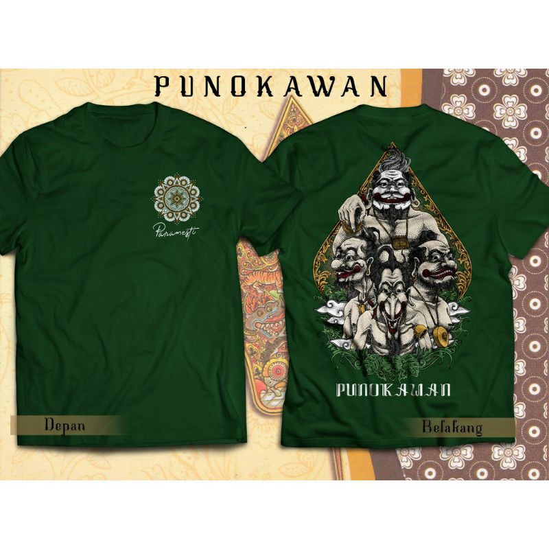 Kaos Ponokawan Jawa Culture Limited | Kaos Distro Jawa