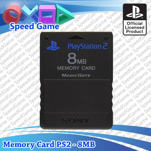 MC MEMORY CARD PS2 8 MB HITAM