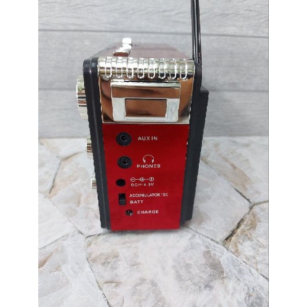 Radio Jadul Bluetooth Mp3 USB TF Micro SD Charge Mitsuyama Akustix