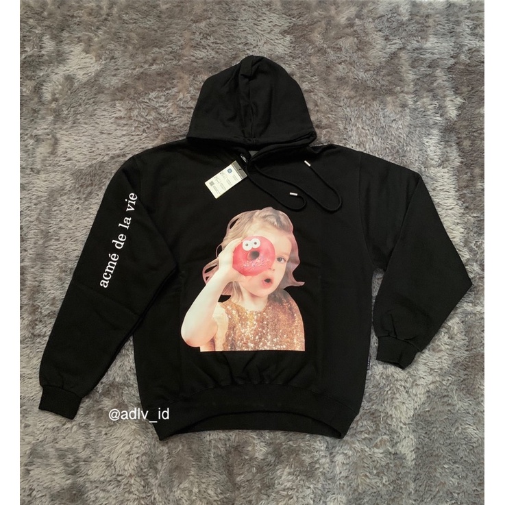 Acme De La Vie ADLV Baby Face Hoodie Black Donuts 4