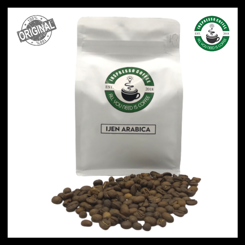 

250gr - KOPI ARABICA IJEN (ROASTED)