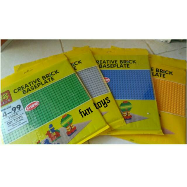Baseplate tatakan brick merk lele 79064 lebih tebal