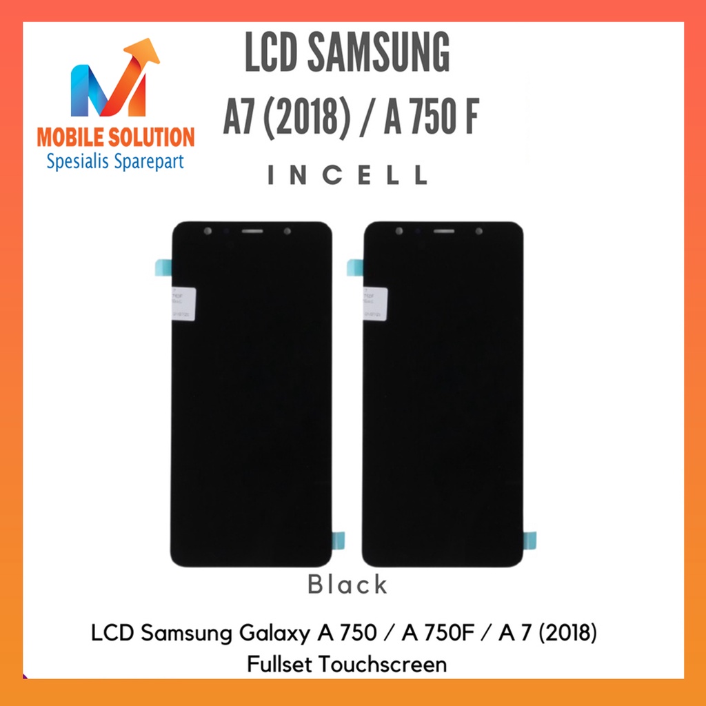 Grosir LCD Samsung A7 A750F 2018 Original 100% Fullset Touchscreen Garansi 1 Bulan + Packing / Bubbel