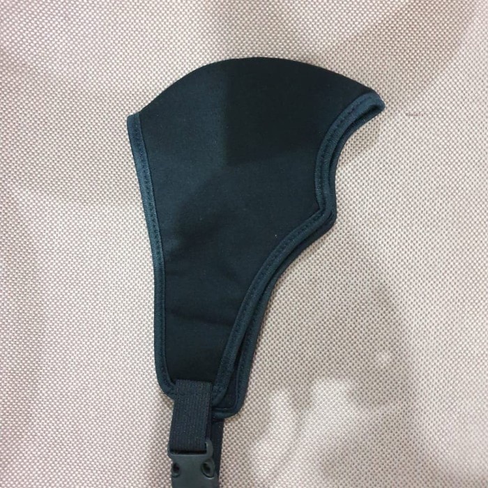 MASKER TEBAL 3 PLY HITAM