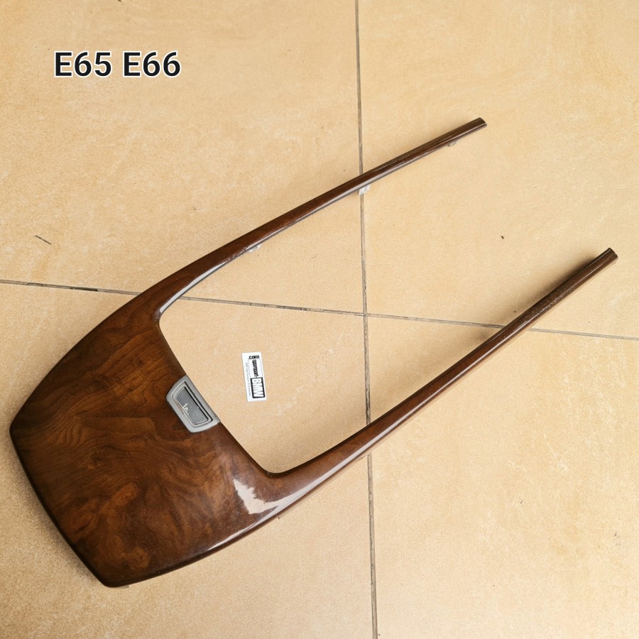 Trim Panel Wood Console Jok Belakang BMW E65 E66 seri 7