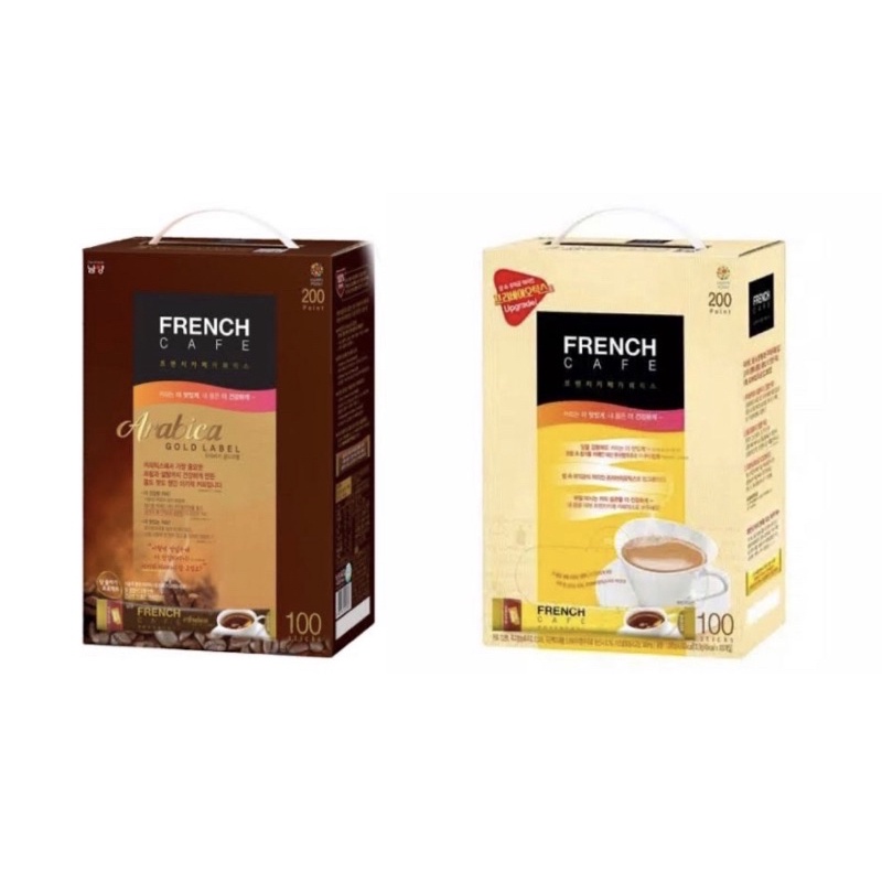 French Cafe Coffee Mix - French cafe Arabica Gold Kopi korea