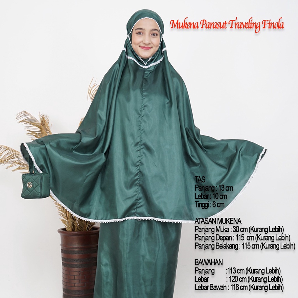 Mukena Parasut Travelling Firda Premium/Harga Grosir