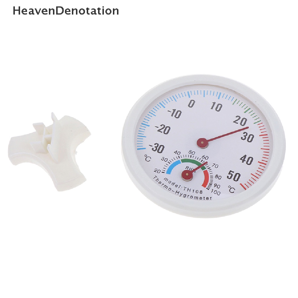 Termometer Higrometer Pengukur Suhu Kelembaban Mini Untuk Indoor Outdoor