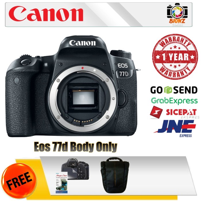 canon 77d body only