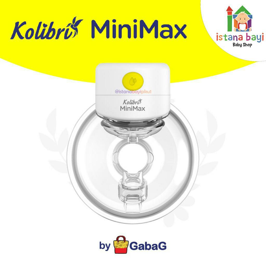 Gabag Kolibri Minimax Breastpump Handsfree - Aksesoris Pelengkap Pompa Asi / Pompa Asi Elektrik