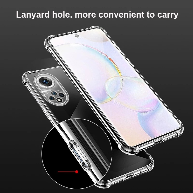 WS7 ANTICRACK AIR BAG CASE HUAWEI NOVA 9 SOFT  CLEAR PREMIUM ORIGINAL