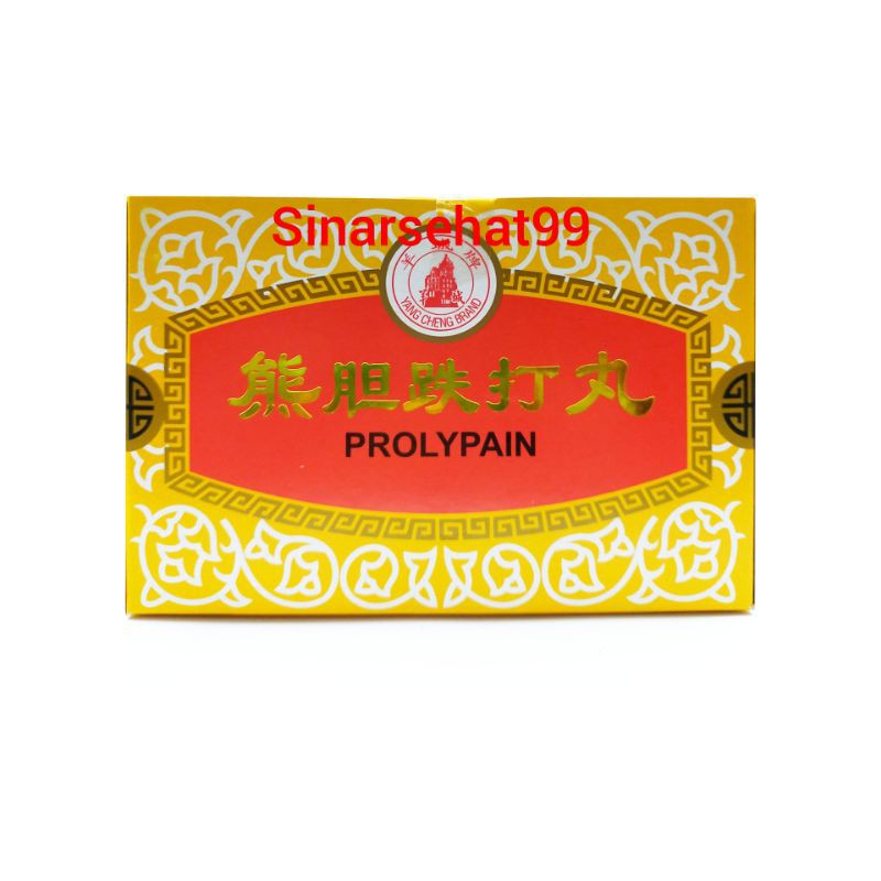PROLYPAIN TIEH TA WAN tie ta wan obat luka dalam 1box isi 12pcs