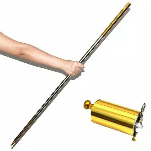 Crazy Cane Metal Magic Pocket Staff Tongkat Ajaib keren bom tongkat