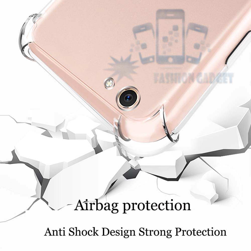 SILIKON KESING Anticrack Case Anti Crack Casing VIVO V9 V7 Y75 Finger V7 Plus Y79 Y69 Y71 X9 V5+