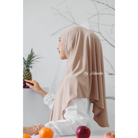 𝐁𝐘 𝐀𝐃𝐈𝐍𝐃𝐀 Khimar Daisy Jersey Bergo Instant Premium Non Pad syria Hijab Daily Daissy Jilbab malay Simple instan Kerudung