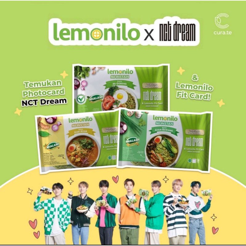 

Mie Lemonilo / lemonilo mie × NCT dream. Mie + Photocard (anti zonk)
