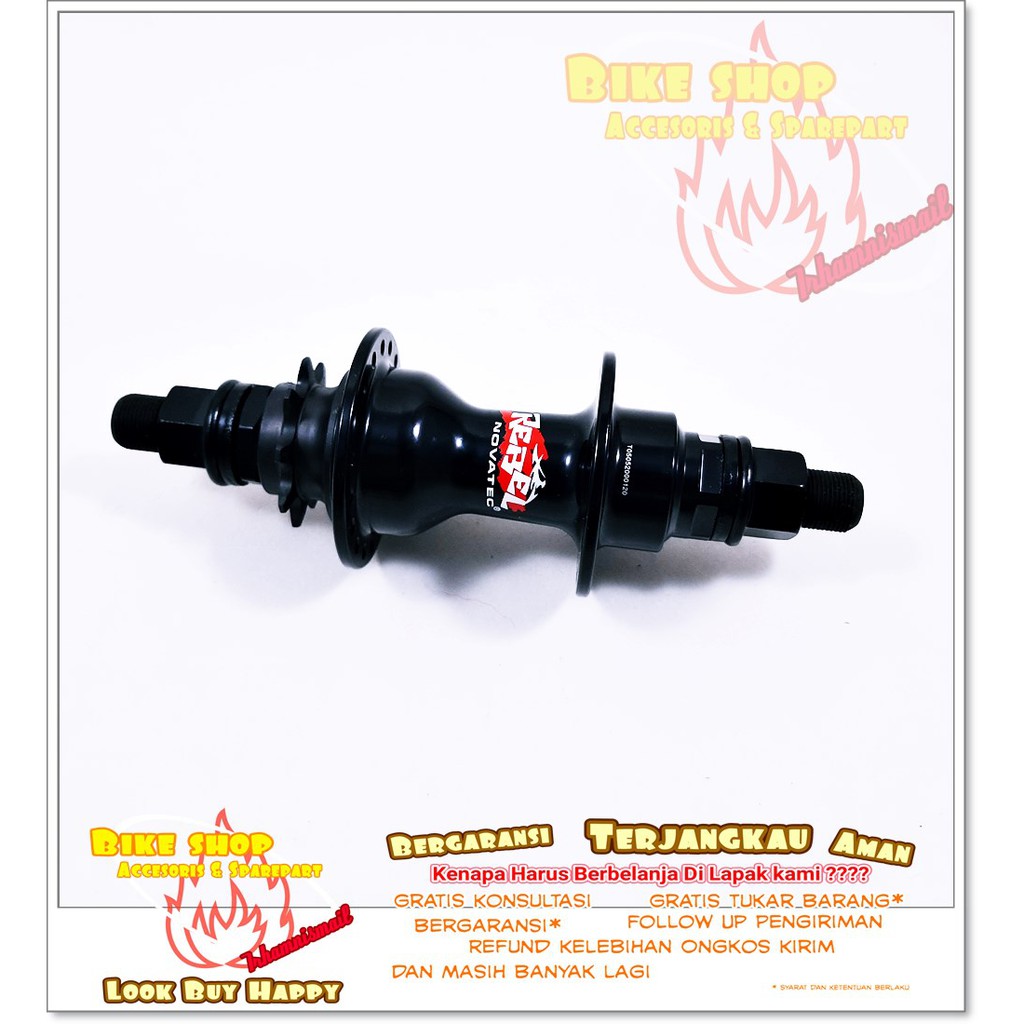 Hub Freehub Novatec Rebel BMX As 14mm 9 T original