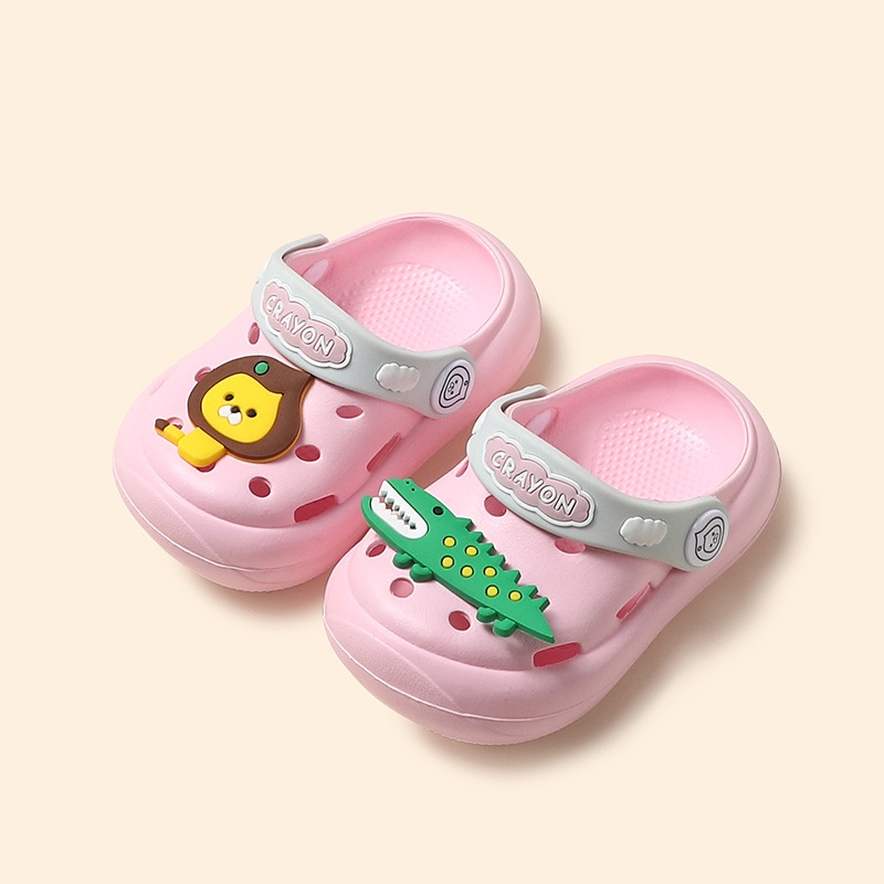 Sandal Anak/ Sandal Slip On Karet Anak/ CR1/ Sandal Anak Motif Hewan