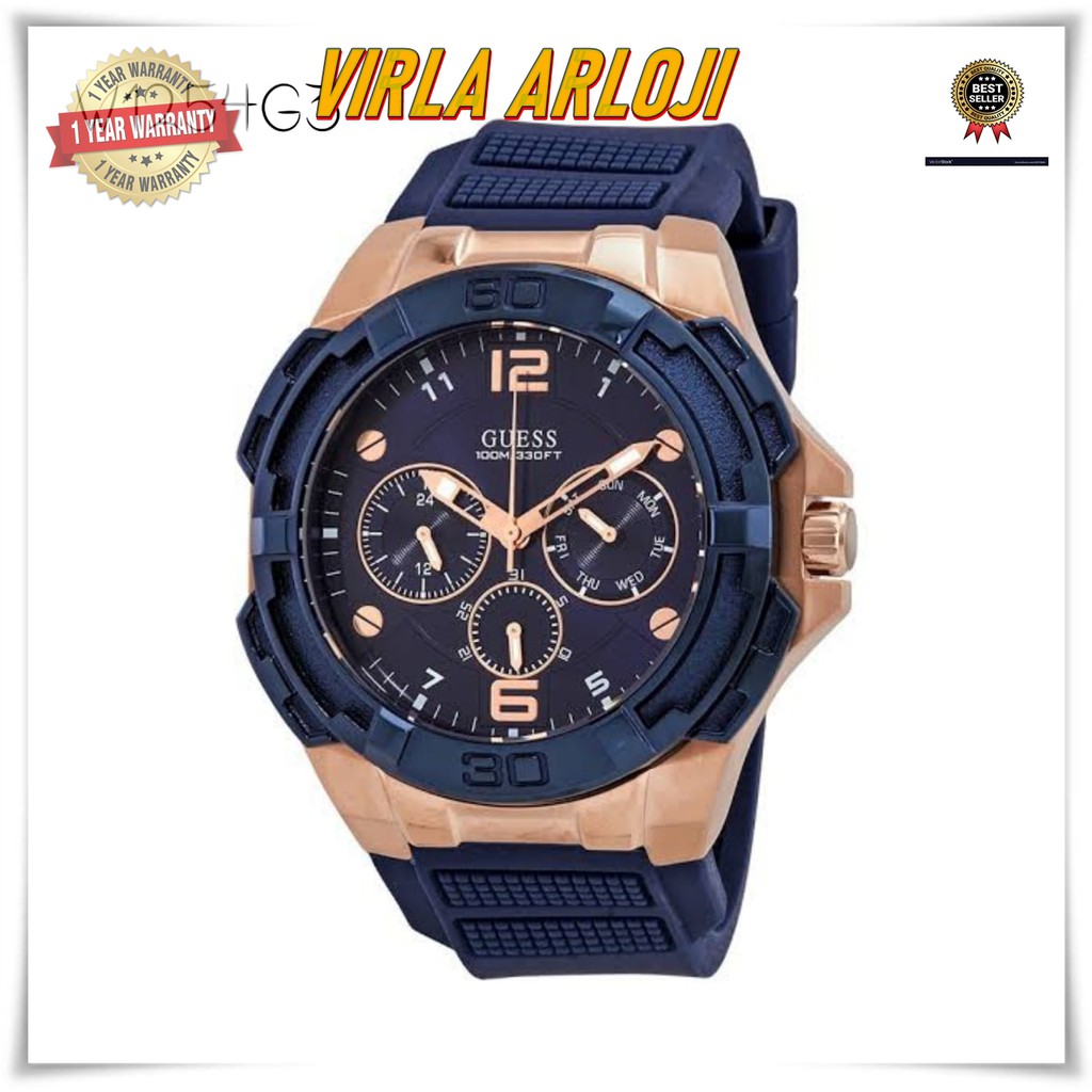 Jam Tangan Pria Guess W1254G3 Original