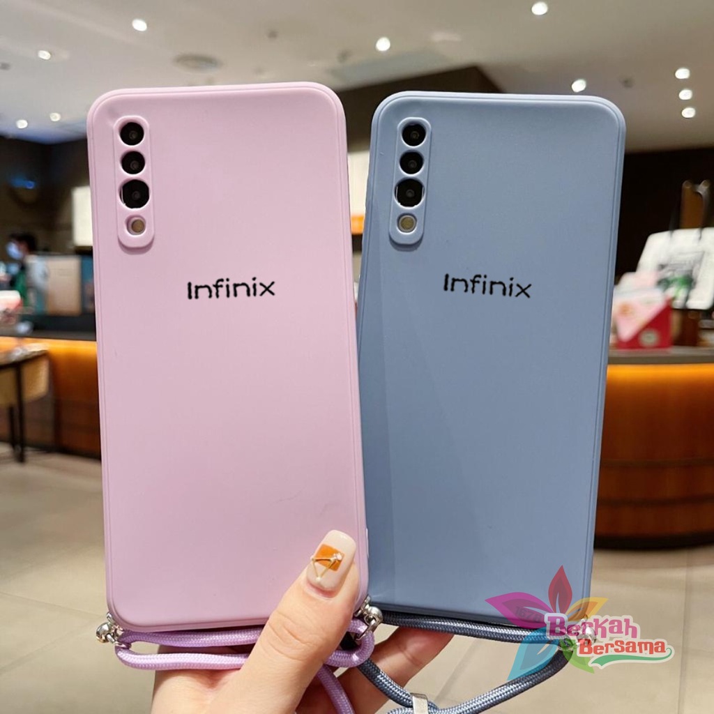 SOFTCASE SLINGCASE ORIGINAL SILIKON PELINDUNG KAMERA INFINIX HOT 8 9 10 10i PLAY BB6344