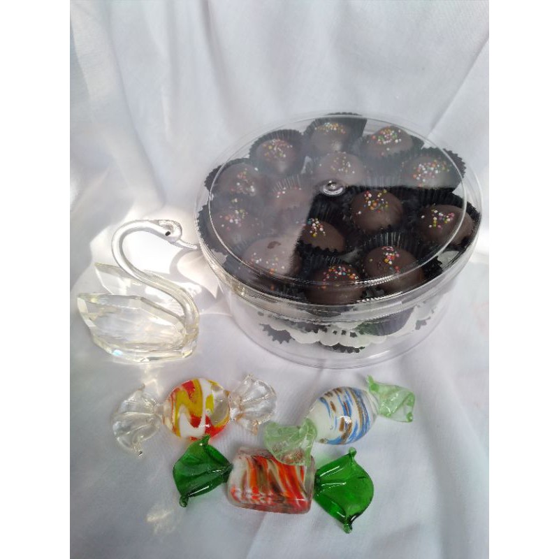 

EGG DROP LAPIS COKLAT (Home made)