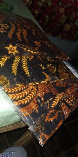 Batik Couple Keluarga Sania Ruffle Ori Ndoro Jowi Dnt Manggar Sogan
