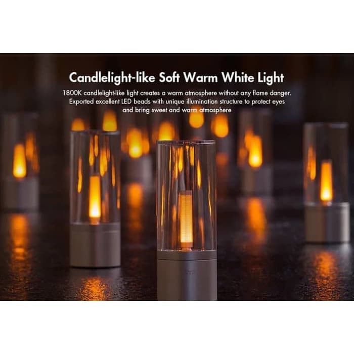 Xiaomi Yeelight Smart Atmosphere Candela LED Light LAMPU LED HIAS