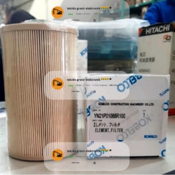 FUEL FILTER SK200-8 SK 200-8 KOBELCO YN21P01088R100