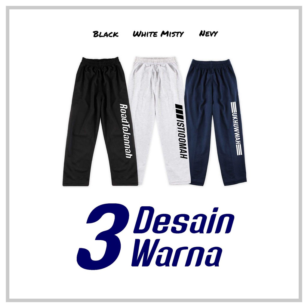 Celana panjang anak 12 tahun Training 7/8 Celana Sirwal Anak Laki Laki Usia 1 sampai 12 Tahun