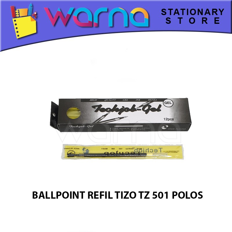 

PEN PULPEN BOLPEN BALLPOINT REFIL TIZO TZ 501 POLOS