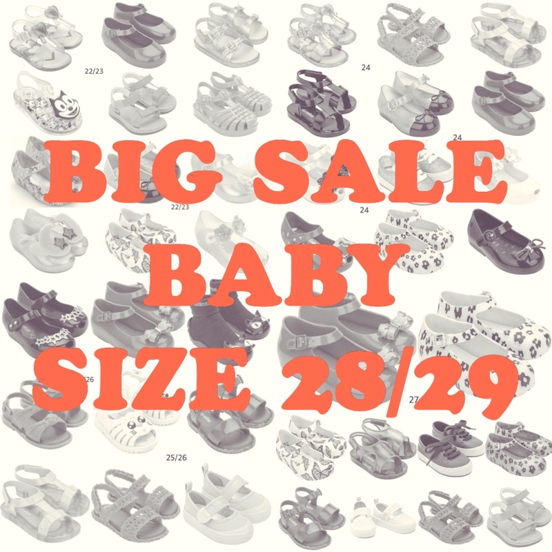 BIG SALE Mini Melissa Size 28/29