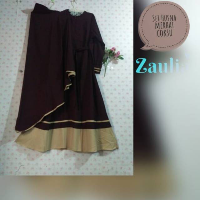 Gamis Set Husna Syari