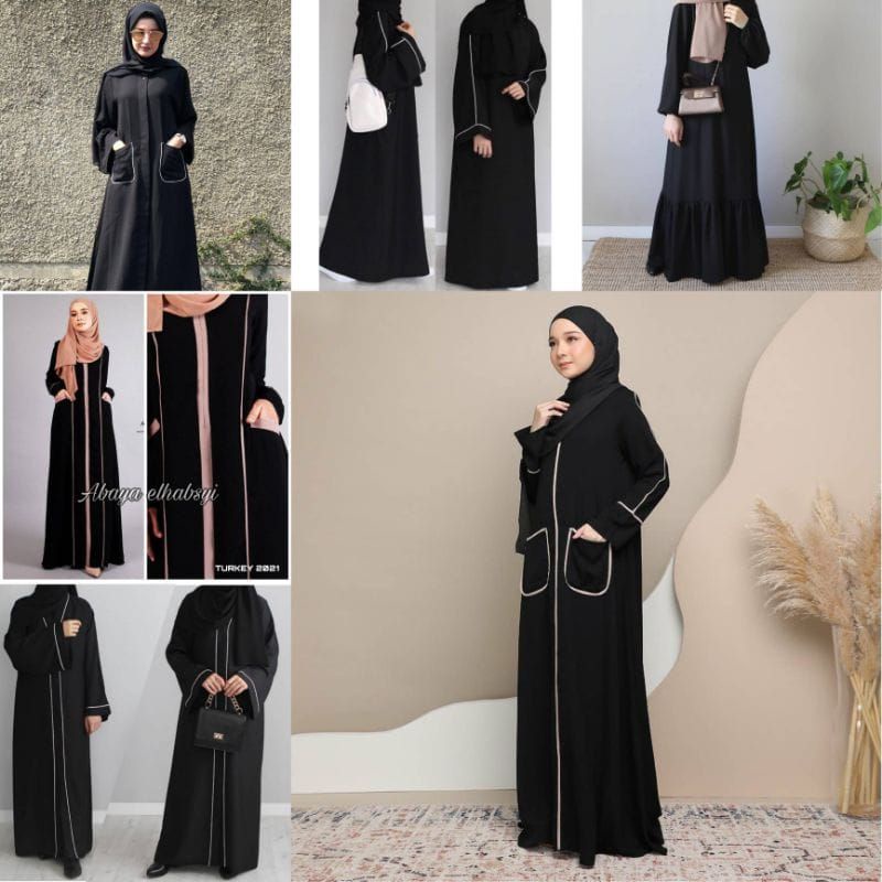 Abaya Hitam Turki/Abaya Terkini