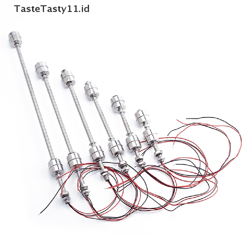 【TasteTasty】 Stainless Steel Double Ball Float Switch Tank Liquid Water Level Flow Sensor .