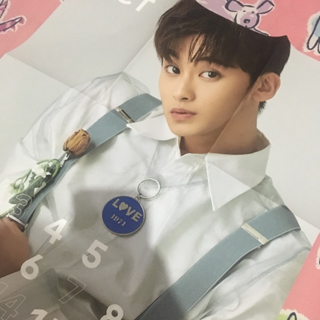 NCT Mark season greeting 2018 folded poster sg18 fp