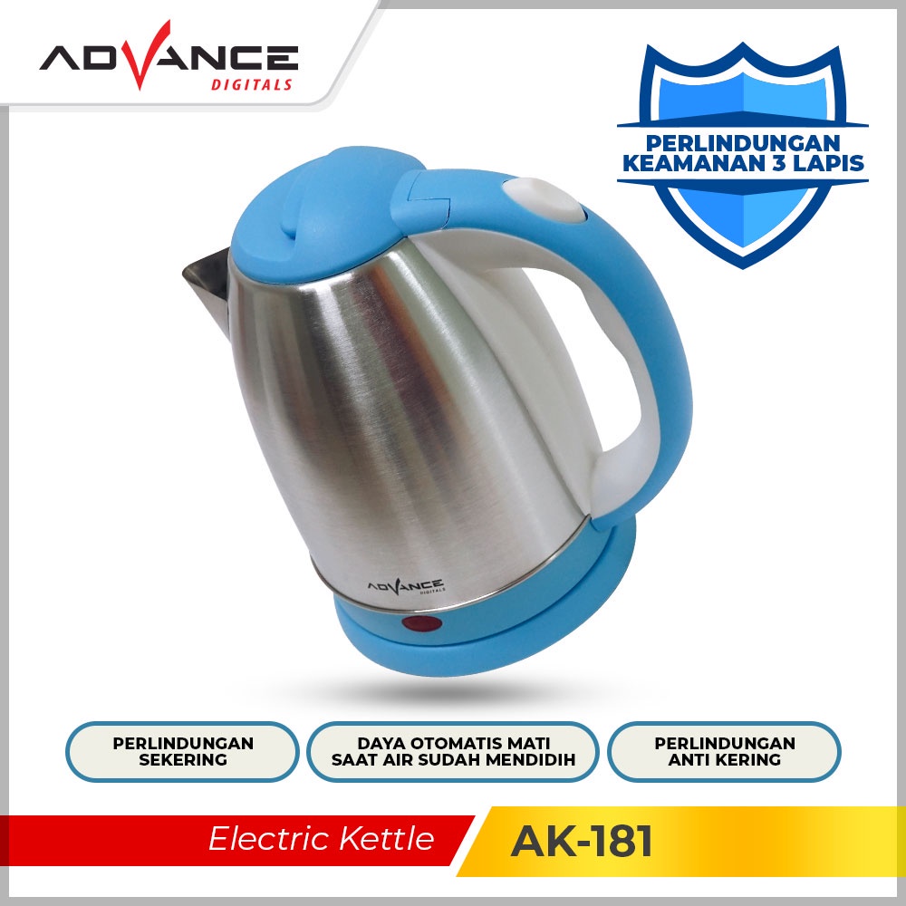 Kettle Elektrik Advance AK-181 Teko Listrik Advance