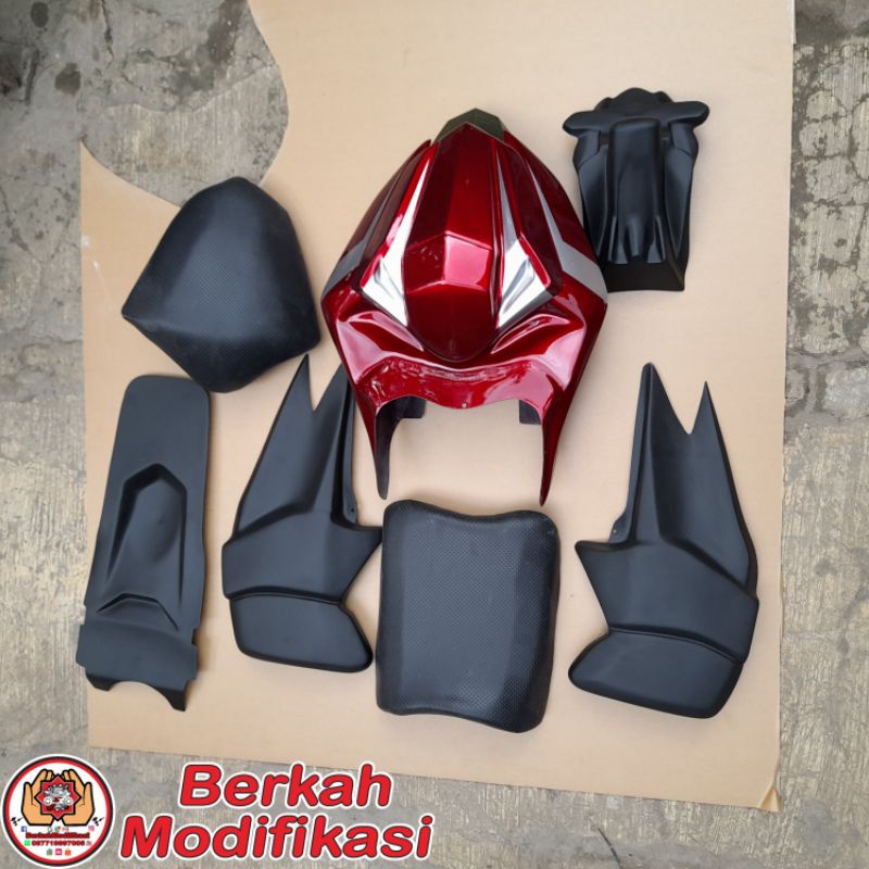 body belakang model ninja 250fi pnp yamaha byson karbu