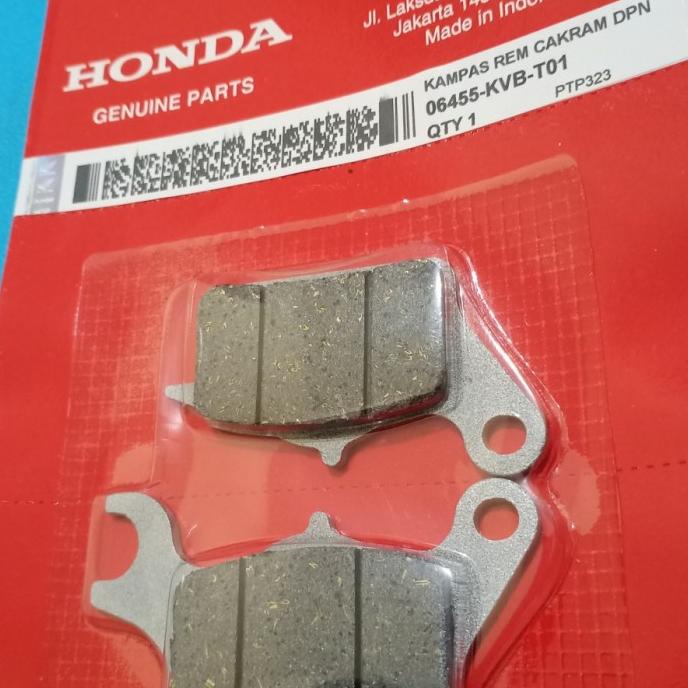Original AHM Kampas Rem Depan Honda Beat Vario Scoopy Spacy Dispad KVB